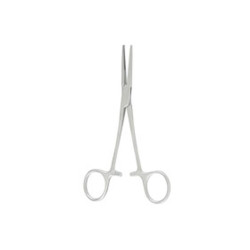 Kelly Forceps, 5-3/4, Straight, Sterile, Box of 50