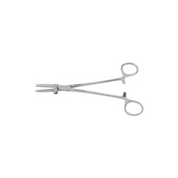U.S. Pattern Occluding Forceps, 7-1/2, STR, SERR