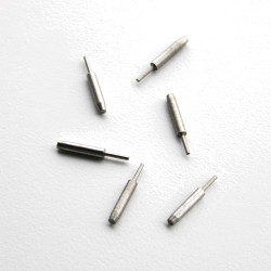 Small Metal Round Head Pin Peg Pack/6