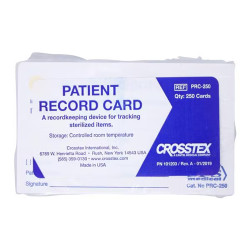 Dual Patient Record Card 250/Px 10Pack/Case