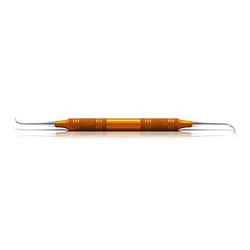 American Eagle #128 Nebraska Scaler DE with 3/8' EagleLite Resin Orange Handle