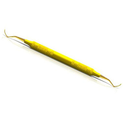 American Eagle #13/14S McCall Curette XP with 3/8' EagleLite Resin Yellow