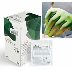 GAMMEX Non-Latex PI Green Polyisoprene Surgical Gloves, 50 pairs/box: Size 7