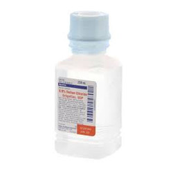 Baxter 0.9% Sodium Chloride Irrigation, 250 mL USP. Plastic Pour Bottle