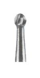 Beavers RA #2 Round Carbide Bur for slow speed latch, clinic pack of 100 burs