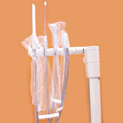 ProBarrier 3' x 12' Clear universal handpiece/syringe sleeve with adhesive