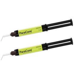 ParaCore Automix - Dentin 2x 5 mL Refill Syringes and 20 Mixing Tips