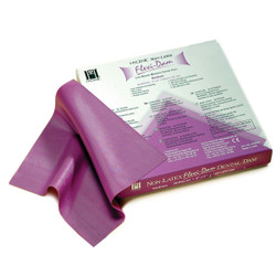 Hygenic Flexi 6' x 6' Flexi Medium Gauge Violet Unscented Non-Latex Dental Dam