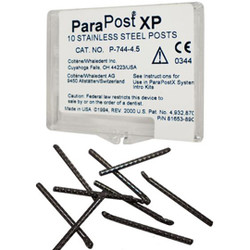 ParaPost XP P744-3 brown .036' (.9mm) stainless steel post, 10 post refill