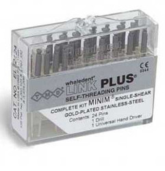 TMS Link Plus L-732 Minim 2/1 Silver, Bulk .021' / .525 mm Gold-Plated