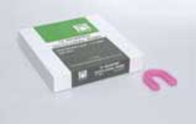 Hygenic Occlusal Rim Wax - Soft Pink, U-Shaped with Ressed Base, Package of 21