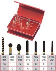 Alpen R1005CB Crown and Bridge Prep Kit. Ceramic and Ceramic Metal Crown