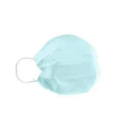 S3 C2 Earloop Face Mask, Non-Sterile, Blue, 50/Box
