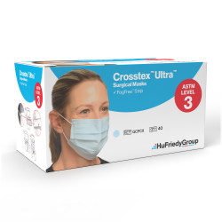 Ultra FogFree Ultra No-Fog Mask - Blue, Single Box, 40/Bx. BFE > 98%, PFE