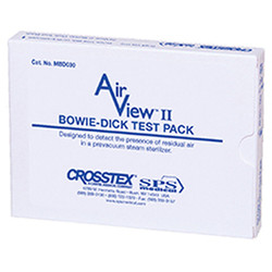 AirView II Bowie-Dick type test pack, disposable single use test, box of 30