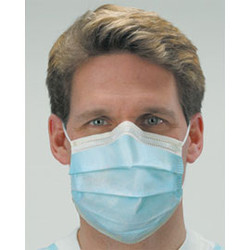 Isofluid FogFree SecureFit Earloop Masks - BLUE 40/Bx. Fog-Free w/SecureFit