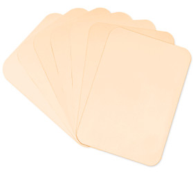 Crosstex 8.5' x 12.25' Ritter B - PEACH Heavyweight Paper Tray Cover 1000/Box