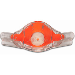 ClearView Single-Use Nasal Hoods - Large Adult, Outlaw Orange 12/Box