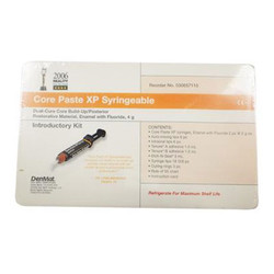 Core Paste XP Enamel w/ Fluoride, Dual Cure Syringe - Intro Kit: 2 x 2 gm