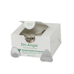 Dri-Angle with Silver - Large Cotton Roll Substitute, Box of 320 cotton roll