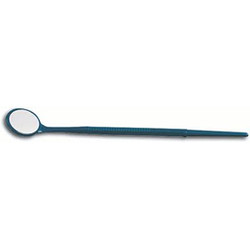 Denticator Teal Dental Mirrors, #4 One-Piece Disposable, Pack of 144