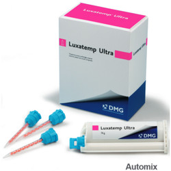 Luxatemp Ultra Automix - Bleach Light, 76 Gm. Cartridge and 15 Automix Tips