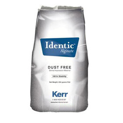 Identic Dust Free Alginate Regular Set - 1 lb Bag. Anti-microbial, Pink