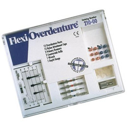 Flexi-Overdenture 12 Posts Stainless Steel Introductory Kit: 12 Overdenture