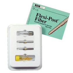 Flexi-Post Fiber Refill Kit Size #0 yellow, 10-posts, 1-tap, 1-primary reamer