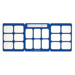 Perfect Pocket Film Mounts Vinyl/Blue 12 Window Horizontal, 6 Window Vertical