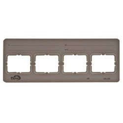 GreyLight Film Mounts Plastic/Grey 4 Window Horizontal, Size 2, box of 100