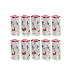 MI Paste Plus Strawberry 10/Pack. Topical Tooth Cream contains RECALDENT