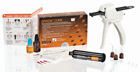 Gradia Core Cartridge Refill. Dual-Cured Radiopaque Composite for Core Build-Up