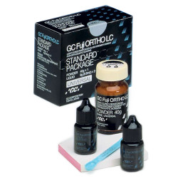 GC Fuji Ortho LC Liquid Only: 8 Gm. (6.8 mL) Bottle. Light-Cure Resin