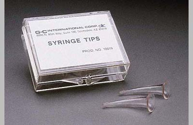 COE Syringe Tip - Type A (Slow Curve), Package of 25. #159225
