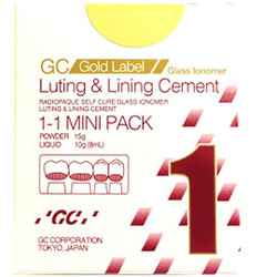GC Gold Label Glass Ionomer Luting & Lining Cement EXPORT PACKAGE