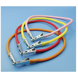 Infection ControlSuper Assorted color 14' bib clips, autoclavable, plastic chain with nickel