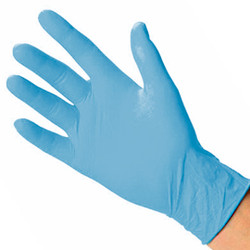 House Brand Nitrile glove: Medium, 100/Bx. Non-Sterile, Powder-Free