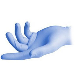 Infection ControlHouse Brand Nitrile Exam gloves: Large, 200/Box. Powder-Free, Blue