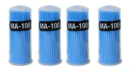 Infection ControlHouse Brand Micro Applicator Brushes, Regular Tip, 400/Pk (4 x 100).