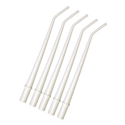 House Brand Surgical Aspirator Tips, White, 1/8' diameter. Package of 25