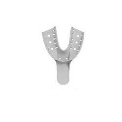 Infection ControlHouse Brand #2 Disposable Large Perforated Lower Full-Arch Plastic Impression