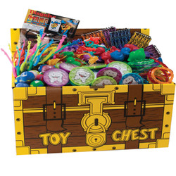 Infection ControlHouse Brand Assortment Of 200 Deluxe Toys - With Toy Chest. Assorted fun