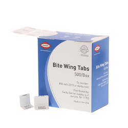 Infection ControlHouse Brand Bite Wing Tab, Pressure Type, Box of 500 Tabs