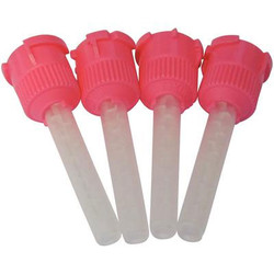 Infection ControlHouse Brand Pink T-Style Mixing Tips, Medium 5.4 mm, 48/Pk. Shorter T-Style