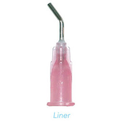 Infection ControlHouse Brand Pink 18 gauge Liner Tips - Pre-Bent Applicator Needle Tips