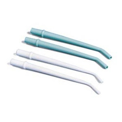 House Brand White disposable surgical aspirating tip 6 1/4' x 1/8', package