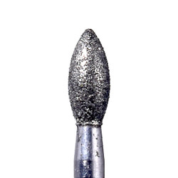 Infection ControlHouse Brand FG 368.023F Football Shaped, Fine Grit Diamond Burs, 10/Pk