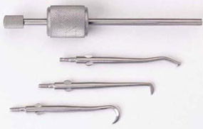 Infection ControlHouse Brand Morrell type manual stainless steel Crown Remover with 3 Tips