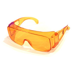 House Brand UV Orange Safety Glasses. UV protection, Lightweight for all day